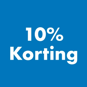 Aktie 10% korting op kunststof kozijnen
